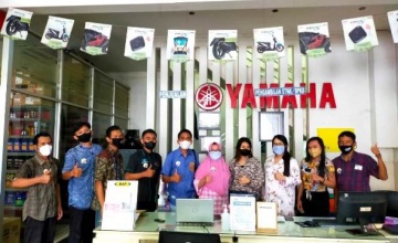 Dealer Yamaha Jatim Patuhi Dua Dosis Vaksinasi