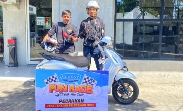 YAMAHA STSJ GELAR CLASSY FUN RACE, AJAK KONSUMEN CLASSY YAMAHA PECAHKAN TEKA TEKI