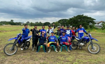 Yamaha STSJ : BERIKAN PELATIHAN RIDING MOTOR OFF ROAD BERSAMA YRA