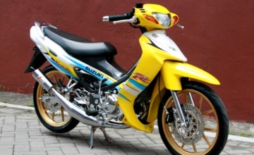 Suzuki Satria 120 LSCM &quot;2004, Sidoarjo : MAKIN BERKELAS, USAI DIRESTORASI SAUDAGAR IKAN BAKAR CJDW