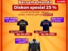 RAGAM JENIS APPAREL HONDA DISKON 25%