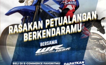 DUKUNG PETUALANGAN BERKENDARA SEMAKIN SERU, YAMAHA STSJ SIAPKAN DISKON DI E-COMMERCE