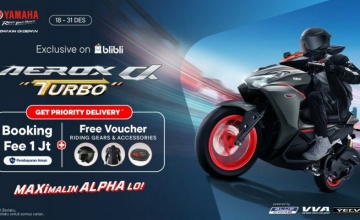 Order Online AEROX ALPHA, Dapatkan Promo Eksklusif Riding Gear dan Aksesoris Tingkatkan Lifestyle Berkendara