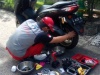 SELAMA PPKM SERVICE MOTOR BISA SAMBIL REBAHAN, SKY AJA !