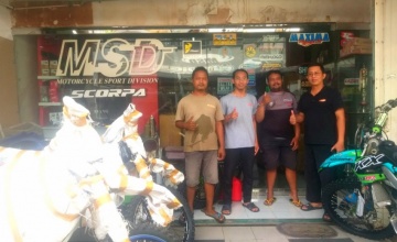 MSD, Surabaya : KOMITMEN TINGGI, JAGA KELAS BRAND OFF ROAD RODA DUA & KUALITAS ISTIMEWA