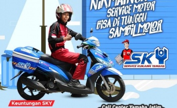 Service Kunjung Yamaha (SKY) : SETIA MENGAWAL KONSUMEN SAAT WORK FROM HOME & LAYANAN NAIK DUA KALI LIPAT