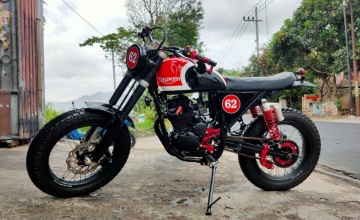 Yamaha Scorpio 2009 Tulungagung : JAP STYLE RASA TRIUMPH