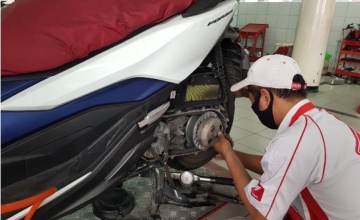 Cara Merawat V-belt Motor Skutik Agar Tetap Awet