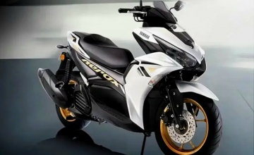 Yamaha Aerox 155 &quot; 2023 : UNTUK MARKET INDIA DILENGKAPI TRACTION CONTROL SYSTEM