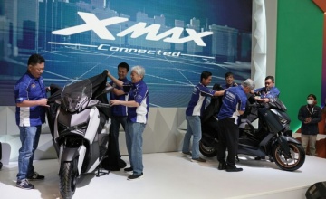 Pembukaan IMOS 2022 : YAMAHA LUNCURKAN ALL NEW XMAX CONNECTED