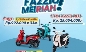 Yamaha STSJ : BERIKAN DISKON KHUSUS YAMAHA FAZZIO SPESIAL BULAN MEI 2023