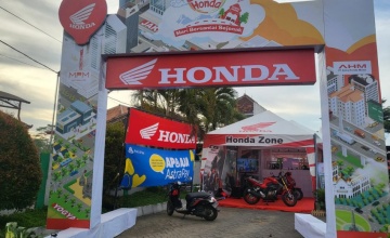 Mudik Lebaran 2024 : RIBUAN PEMUDIK KUNJUNGI BALE SANTE HONDA JATIM