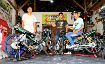 Ricky Bakas Racing Team, Surabaya : SLEEP ENGINE ? EMPAT TAHUN SILAM SUDAH READY !