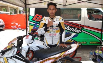 Andaru Bomber - Bima Putra Motor Sport Junior, Tulungagung : TAK ADA ISTILAH TERLAMBAT & DIKADER HINGGA LEVEL NASIONAL